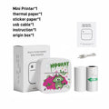 B5 Sticker Mini Printer with Wireless Bluetooth Portable Label Maker Printers Thermal Printing for Photo Student Error Printing
